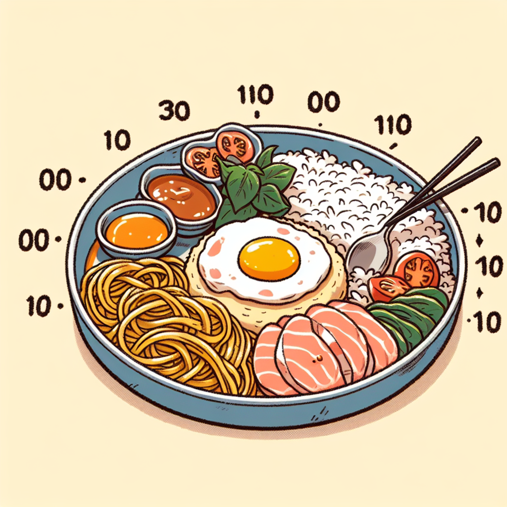 10분 만에 완성되는 초간단 한 그릇 요리 레시피 - 바쁜 일상에 딱 맞는 빠른 식사